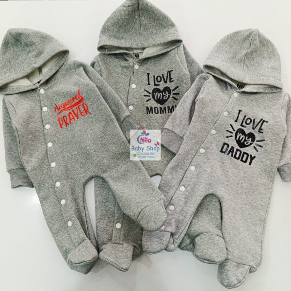 Cozy Unisex Baby Rompers Hooded Swaddle Sleepsuit - Image 15