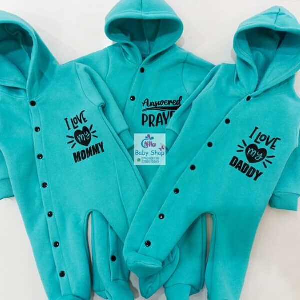 Cozy Unisex Baby Rompers Hooded Swaddle Sleepsuit - Image 2