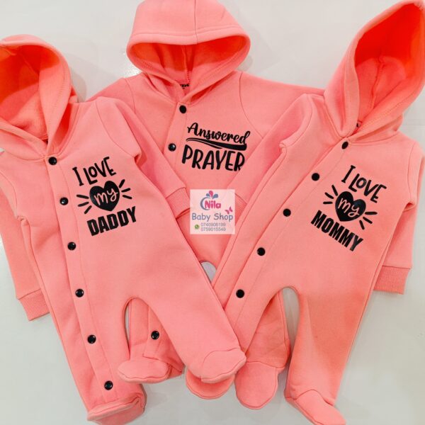 Cozy Unisex Baby Rompers Hooded Swaddle Sleepsuit - Image 3
