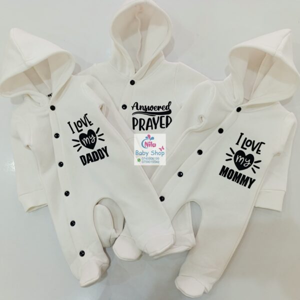 Cozy Unisex Baby Rompers Hooded Swaddle Sleepsuit - Image 6