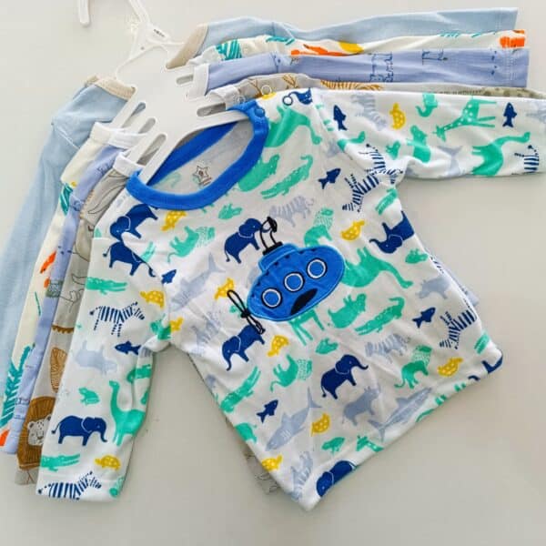 Carter's 5-Pack Baby Boys Long Sleeved Cotton T-Shirts