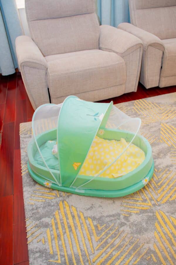 Foldable Baby Sleeping Nest Crib - Image 7