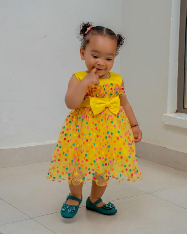 Stylish Cute Baby Girl Dress - Image 5