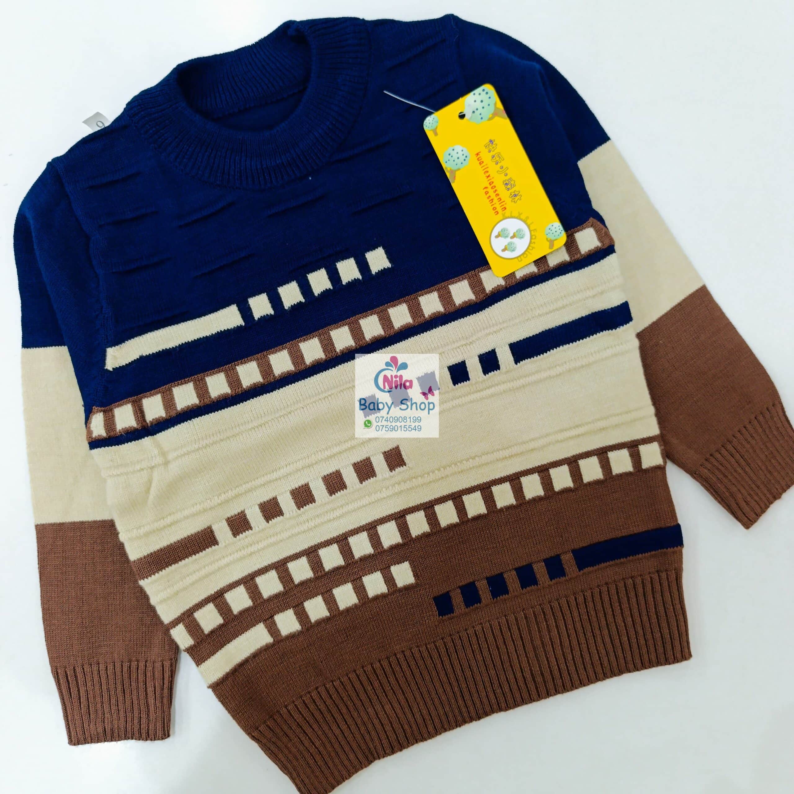 Stylish High Quality Warm Kids Unisex Sweater - Image 14