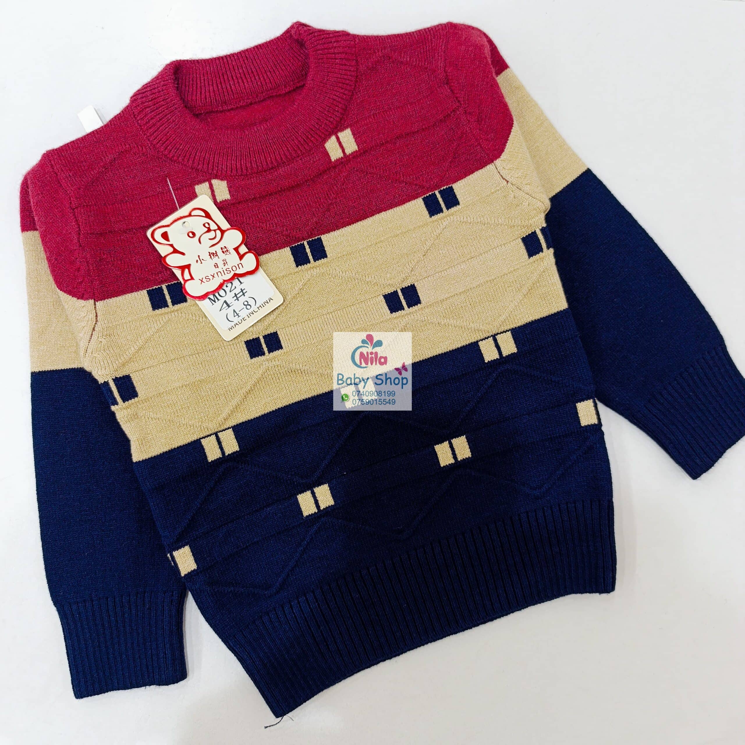 Stylish High Quality Warm Kids Unisex Sweater - Image 13
