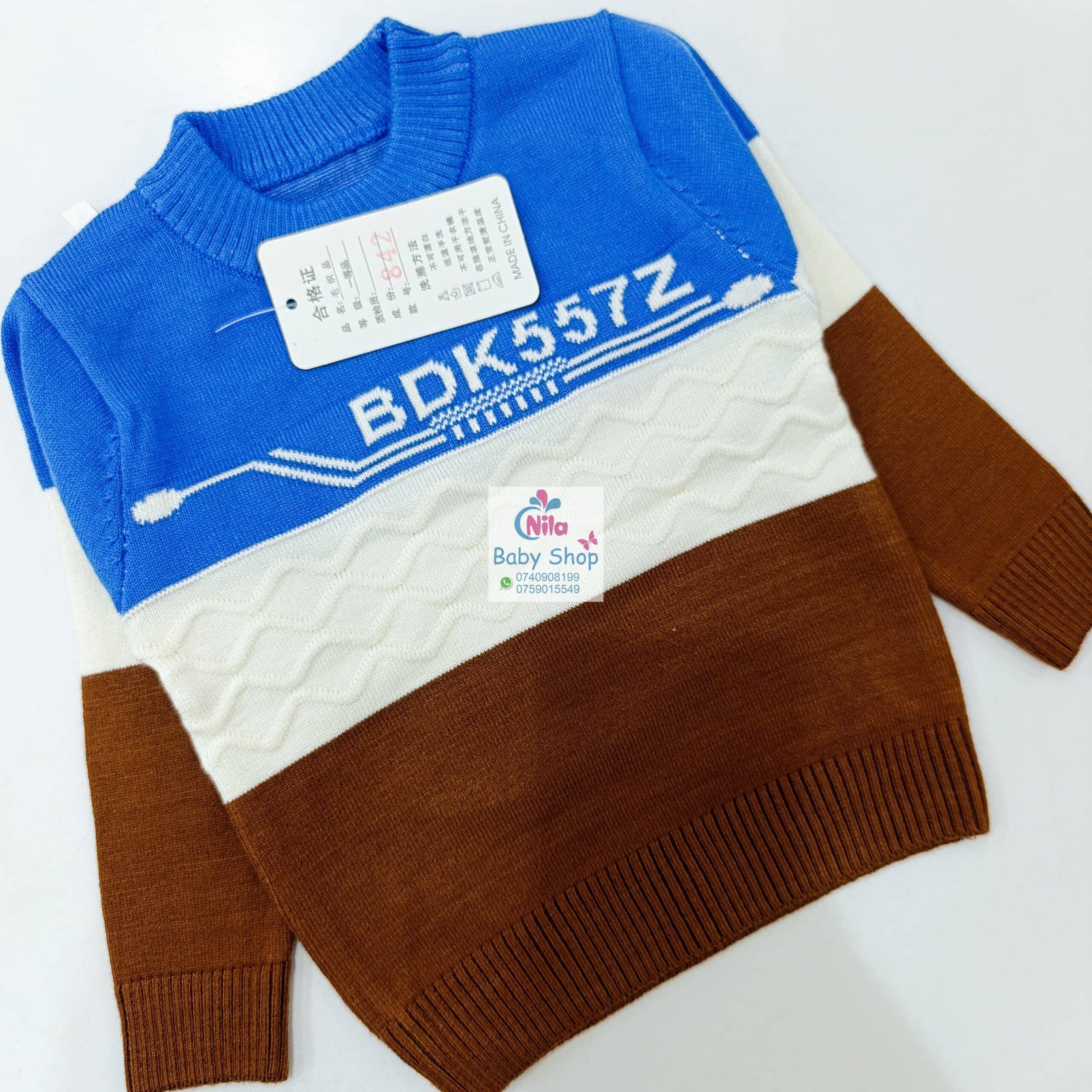 Stylish High Quality Warm Kids Unisex Sweater - Image 5