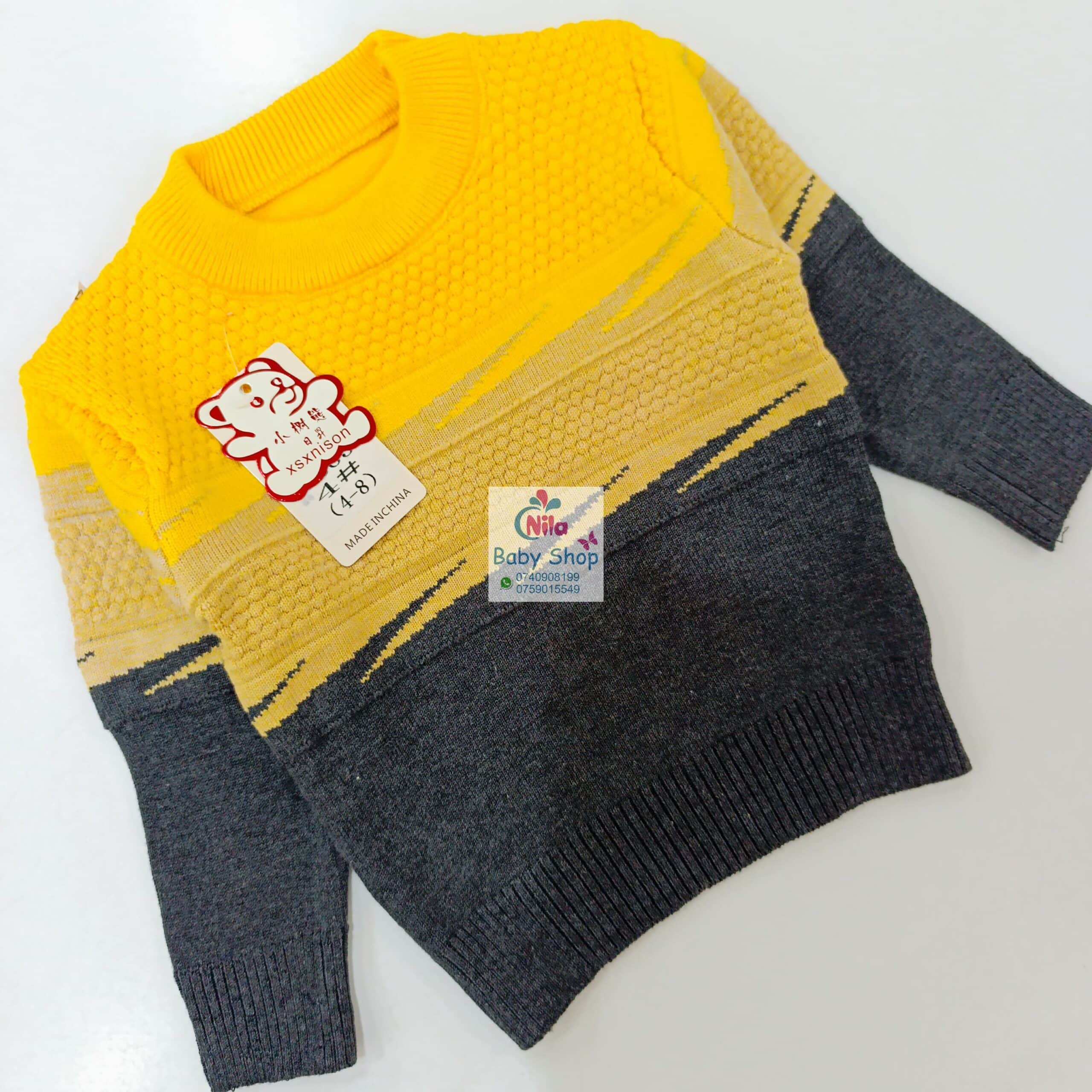 Stylish High Quality Warm Kids Unisex Sweater - Image 8