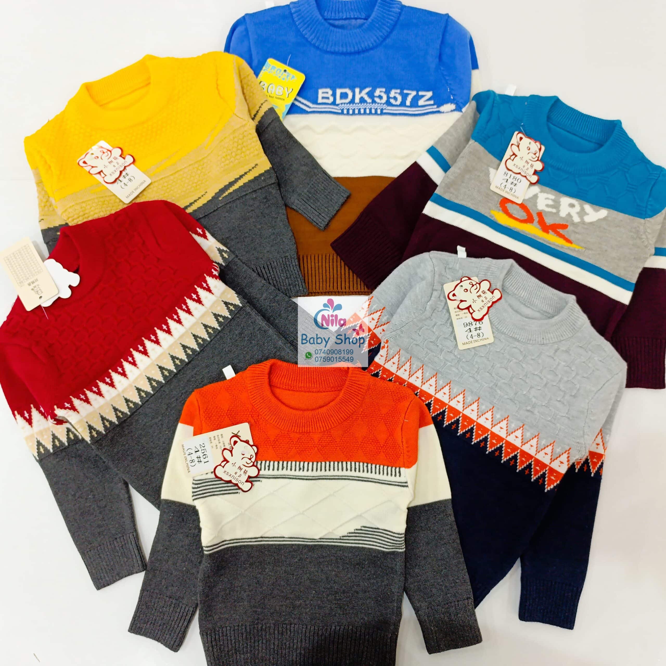 Stylish High Quality Warm Kids Unisex Sweater