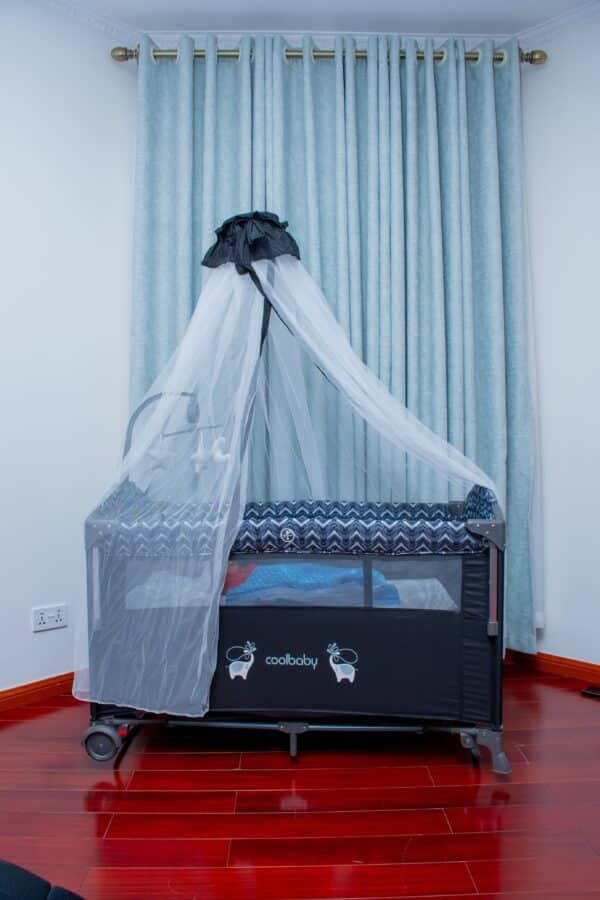 Portable Travel Baby Bedside Cribs Foldable Baby Crib - Image 10