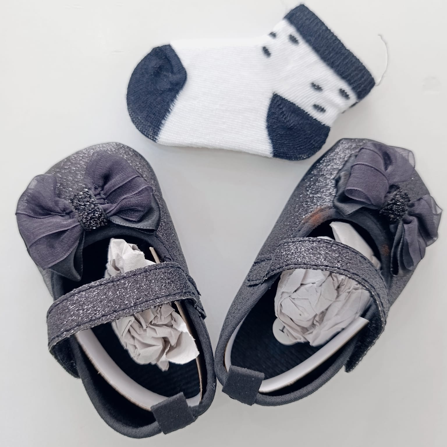 Baby Girl Crib Shoes with Soft Sole (pre-walkers) - Image 15