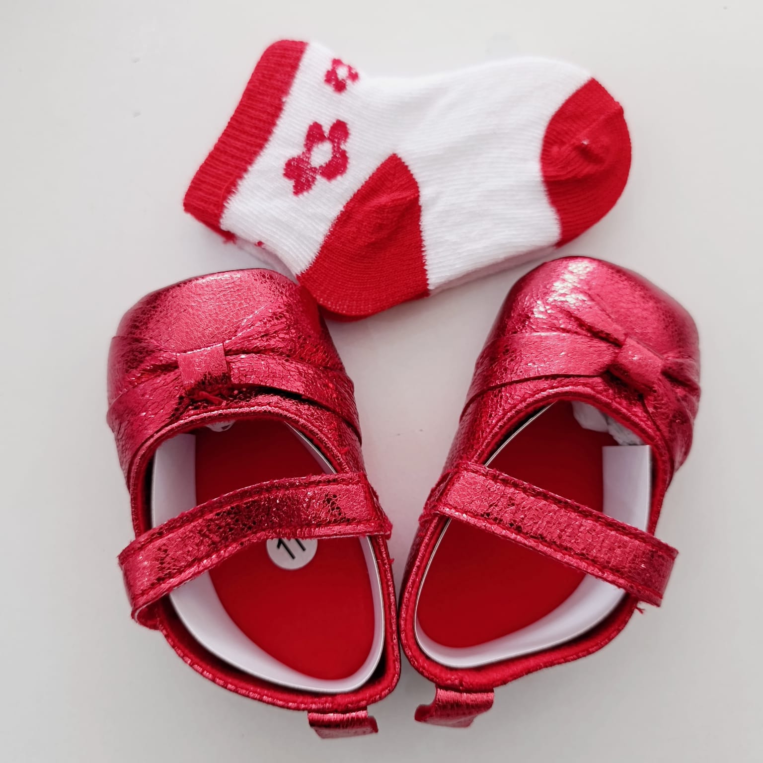 Baby Girl Crib Shoes with Soft Sole (pre-walkers) - Image 13
