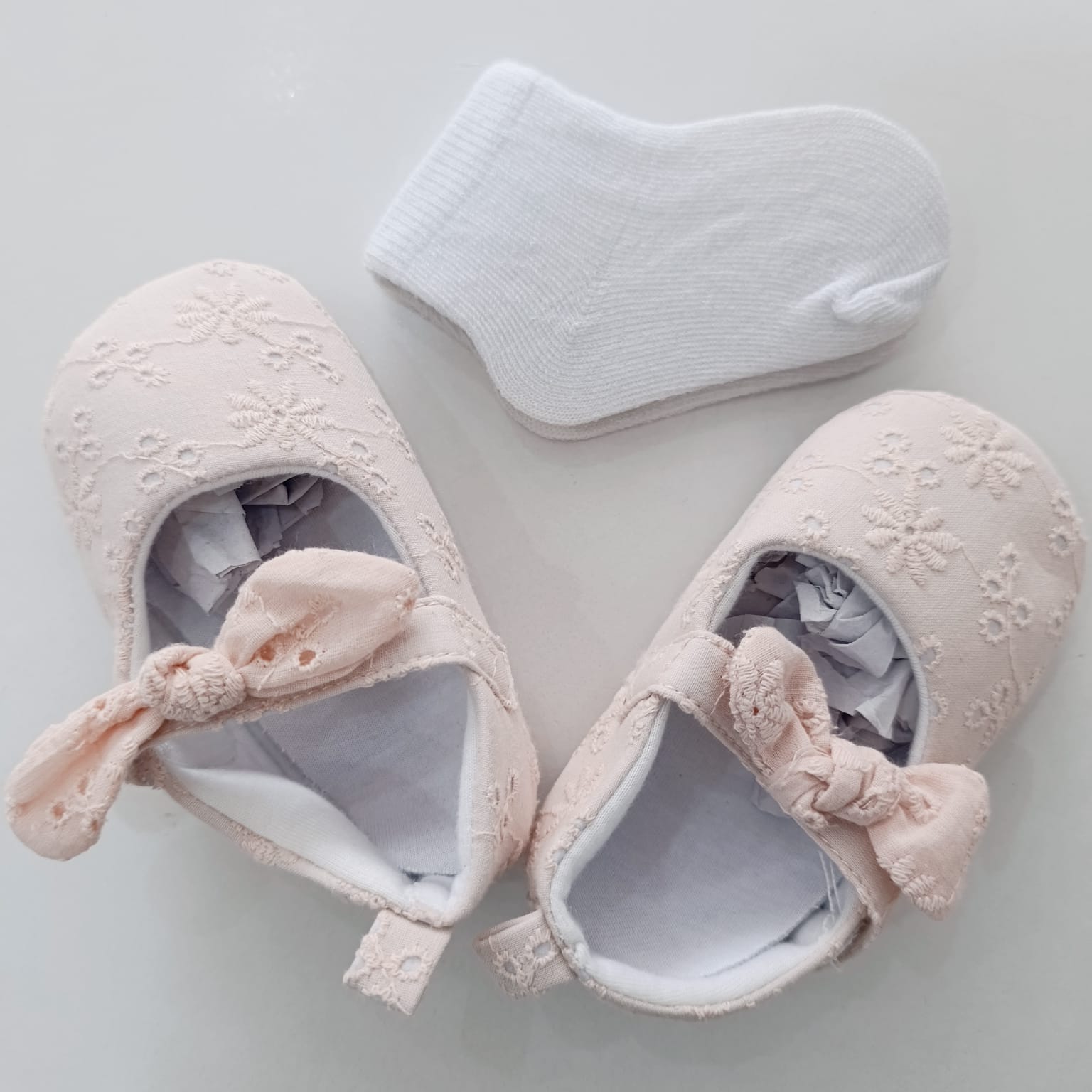 Baby Girl Crib Shoes with Soft Sole (pre-walkers) - Image 14