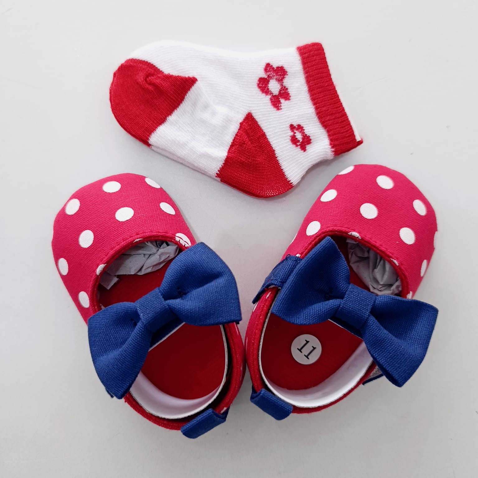 Baby Girl Crib Shoes with Soft Sole (pre-walkers) - Image 11