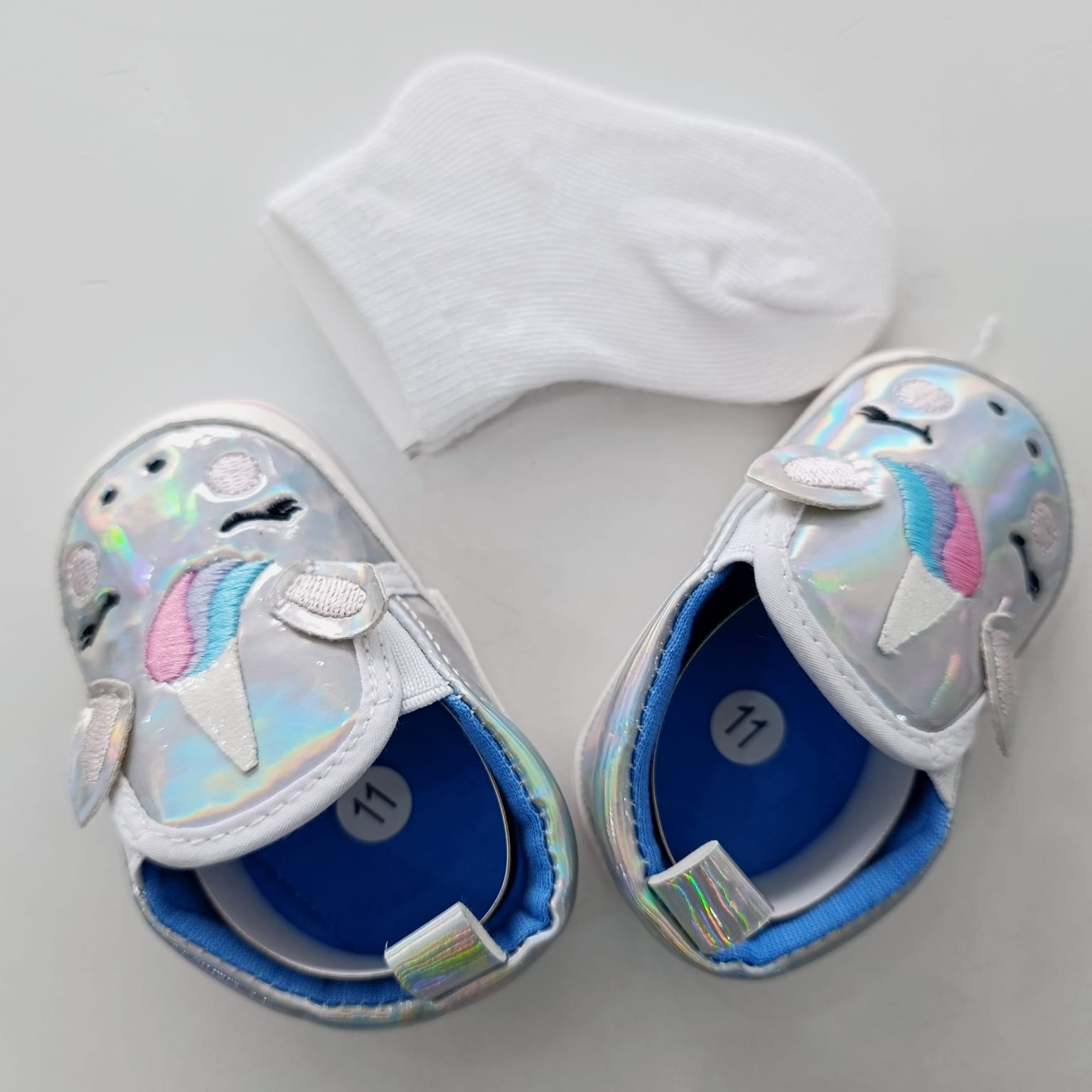 Baby Girl Crib Shoes with Soft Sole (pre-walkers) - Image 9