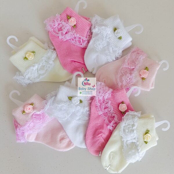 Baby Girls Lovely Lace Socks