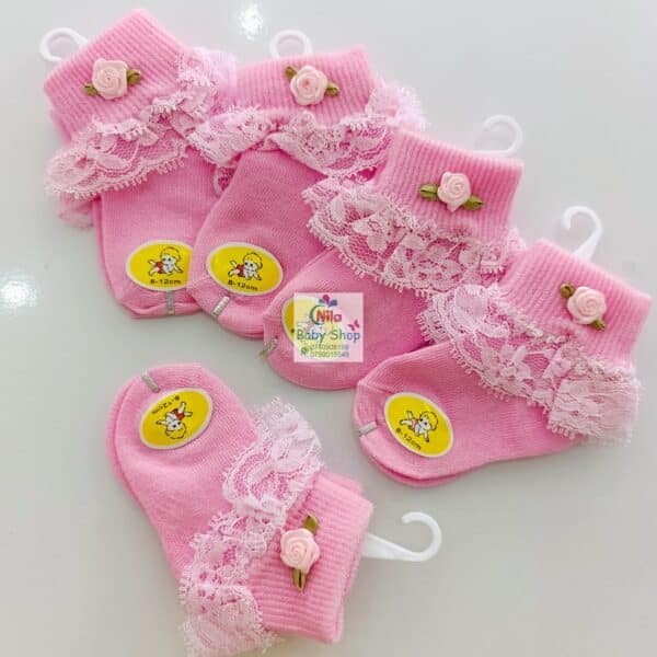 Baby Girls Lovely Lace Socks - Image 2