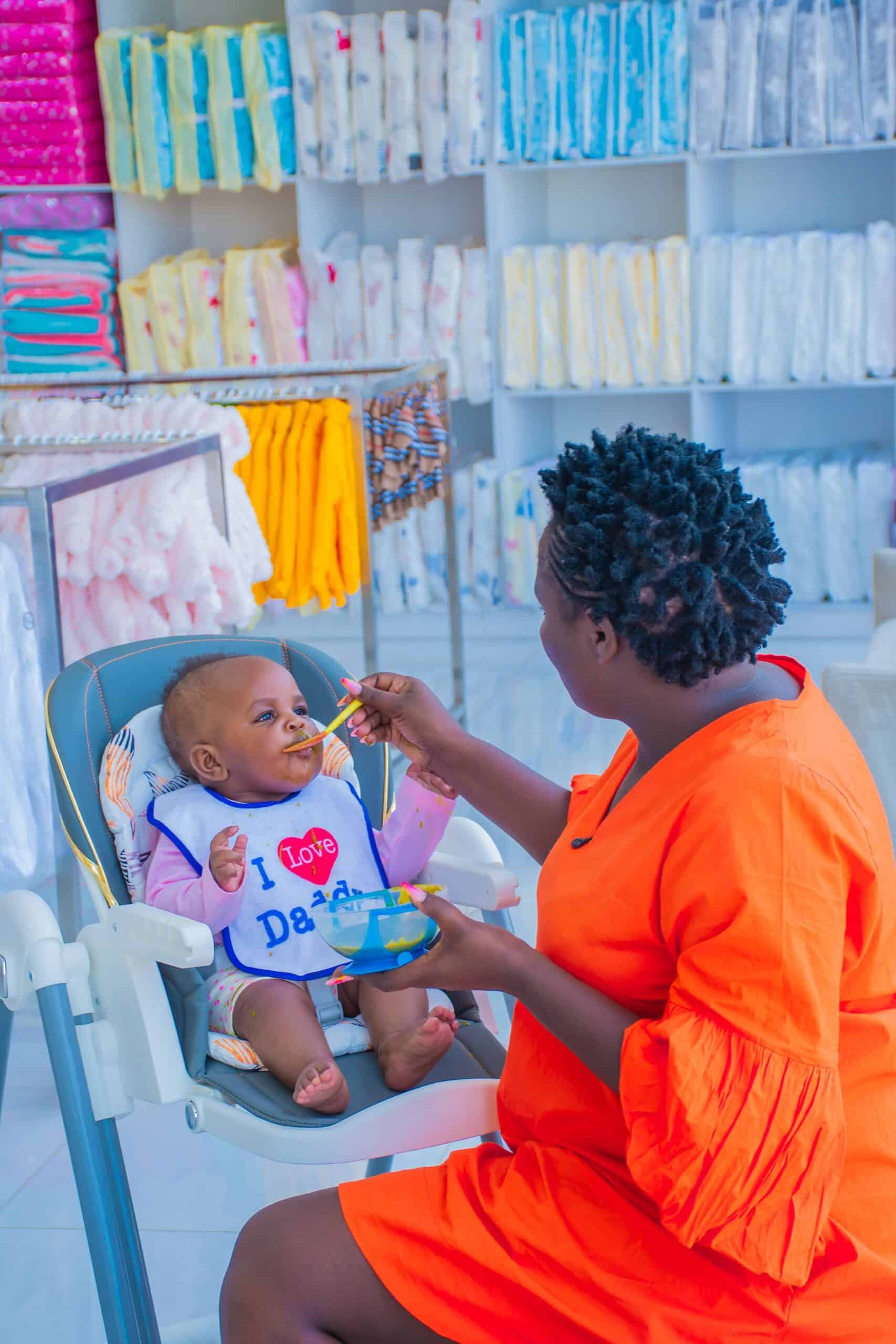 Multifunctional Compact Portable Home Dining Baby High Chair Adjustable Height Foldable Sitting And Reclining Double-Layer Dining Plate - Image 5