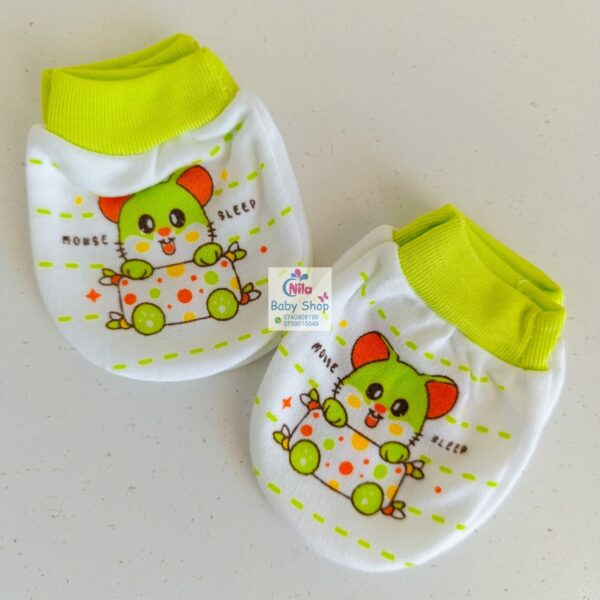 Newborn Baby Extremely Soft Warm Mittens - Image 5