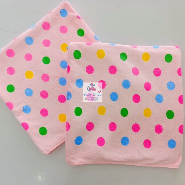 Infant Cotton Cartoon Animal Print Bath Towel - Image 2