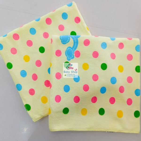 Infant Cotton Cartoon Animal Print Bath Towel - Image 3