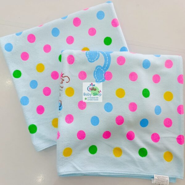 Infant Cotton Cartoon Animal Print Bath Towel