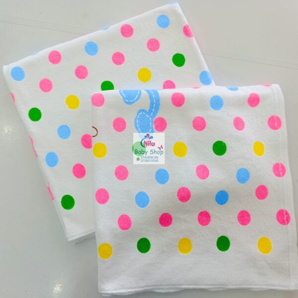 Infant Cotton Cartoon Animal Print Bath Towel - Image 5