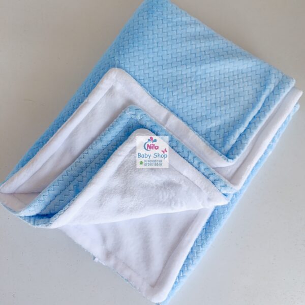 Warm Fleece Soft Baby Shawl Blanket - Image 2