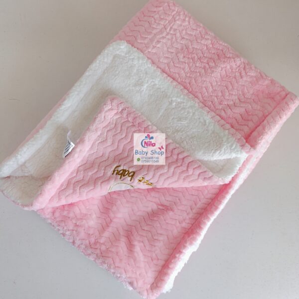 Warm Fleece Soft Baby Shawl Blanket - Image 3