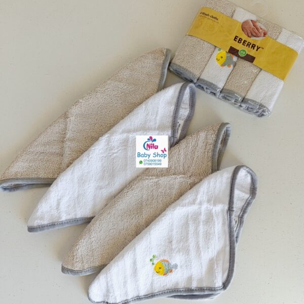 Baby Washcloth 4 Piece - Image 3