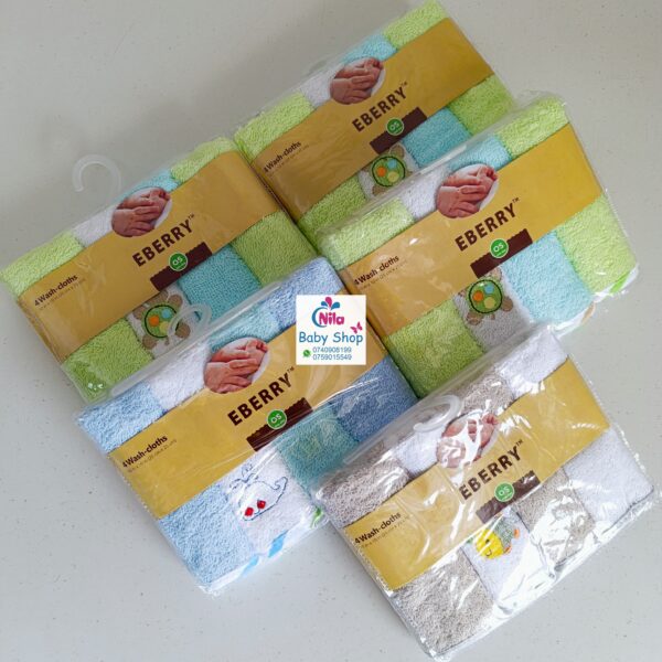 Baby Washcloth 4 Piece - Image 2