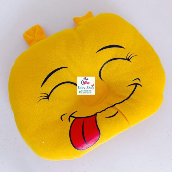 Smiley Emoji Baby Head Pillow Sleep Pillow Head Support Pillow - Image 6