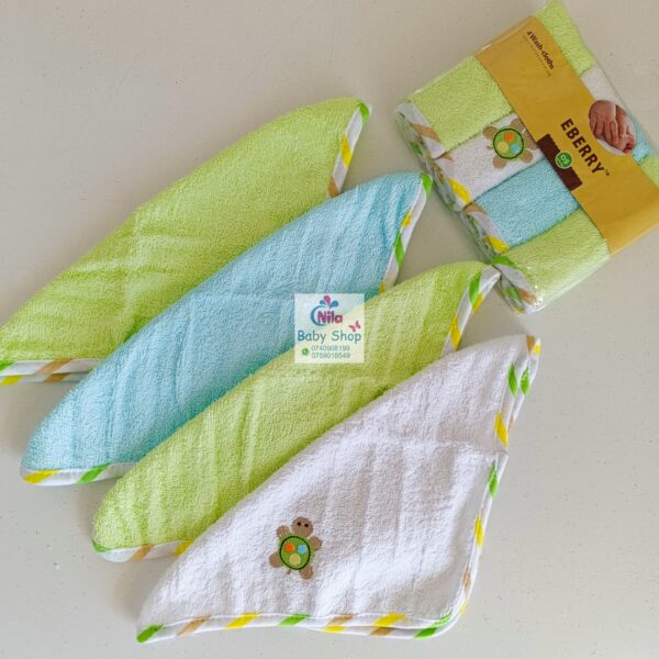 Baby Washcloth 4 Piece - Image 4