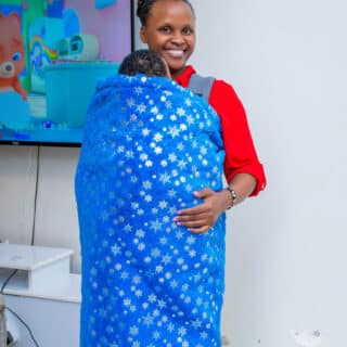 Cozy Adorable Snuggle Cotton Baby Shawl
