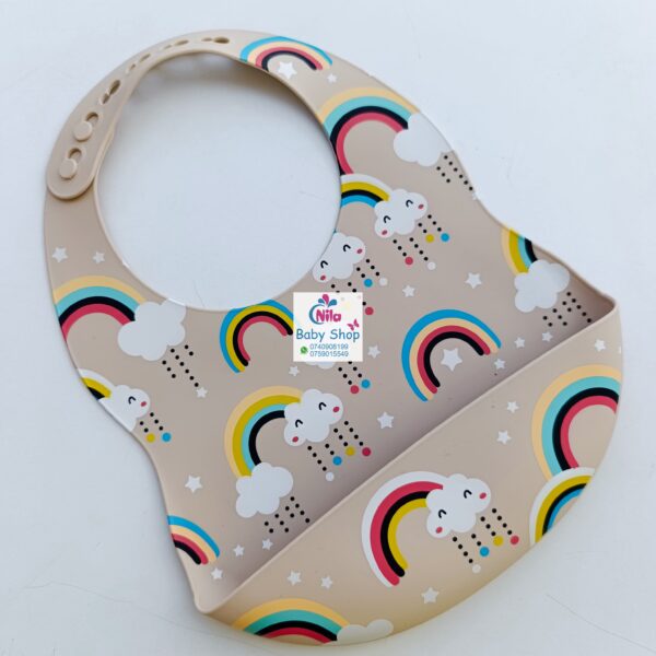 Cartoon Silicone Waterproof Baby Bibs - Image 3