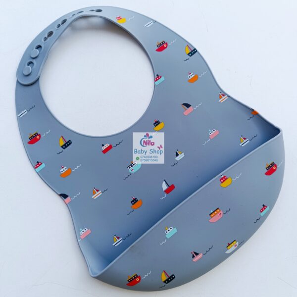 Cartoon Silicone Waterproof Baby Bibs - Image 4