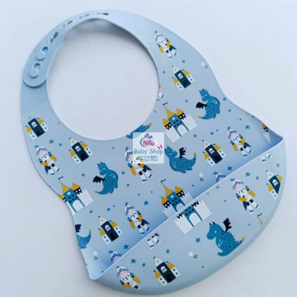 Cartoon Silicone Waterproof Baby Bibs - Image 5