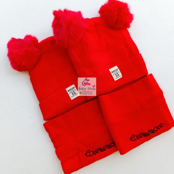 2pc Set Baby Hat and Scarf - Image 6