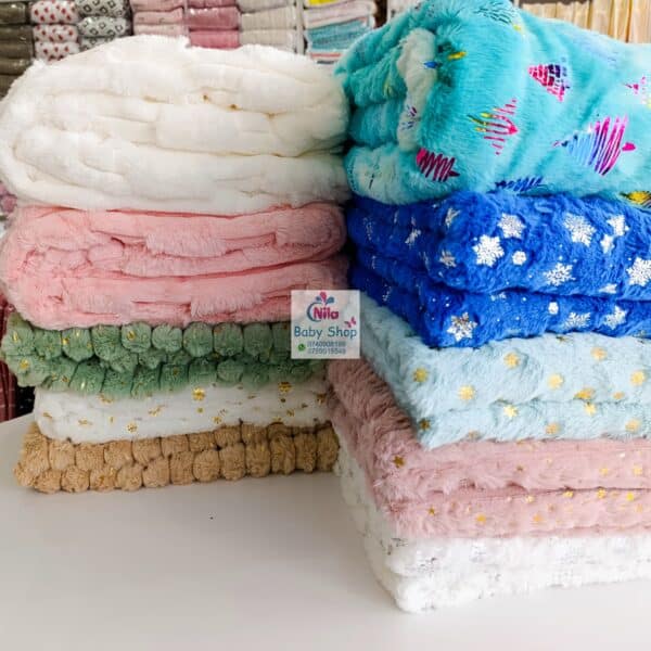 Cozy Adorable Snuggle Cotton Baby Shawl - Image 19