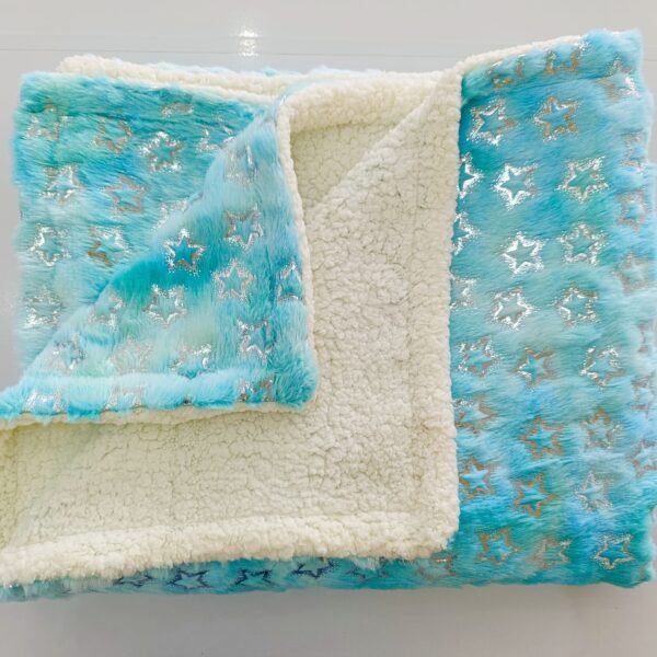 Cozy Adorable Snuggle Cotton Baby Shawl - Image 3