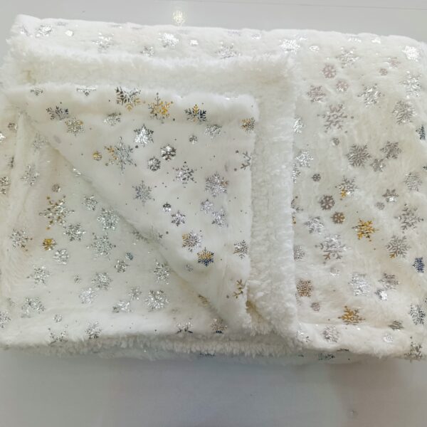 Cozy Adorable Snuggle Cotton Baby Shawl - Image 2