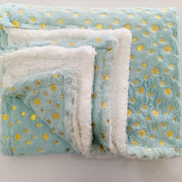 Cozy Adorable Snuggle Cotton Baby Shawl - Image 5