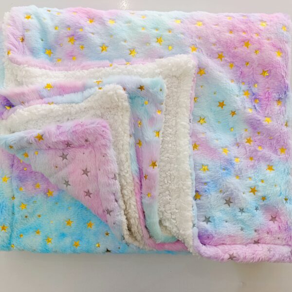 Cozy Adorable Snuggle Cotton Baby Shawl - Image 4