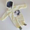 Hooded Newborn Mid-warm Rompers - Image 5