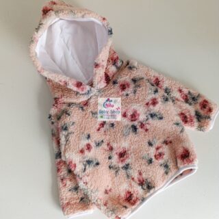 Kids Cute Warm Cotton Hoodie Sweater - Baby Pink