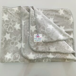 Warm Soft Baby Blanket - Grey