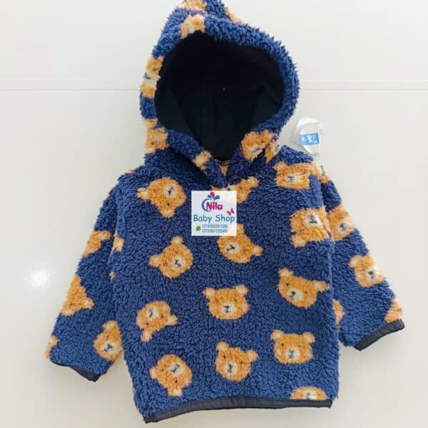 Kids Cute Warm Cotton Hoodie Sweater - Image 5