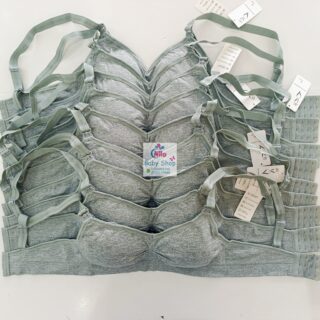Padded Nursing Bra - Grey