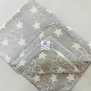 Warm Soft Baby Blanket - Grey