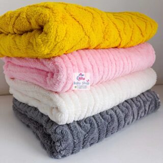 Warm Fleece Soft Baby Shawl