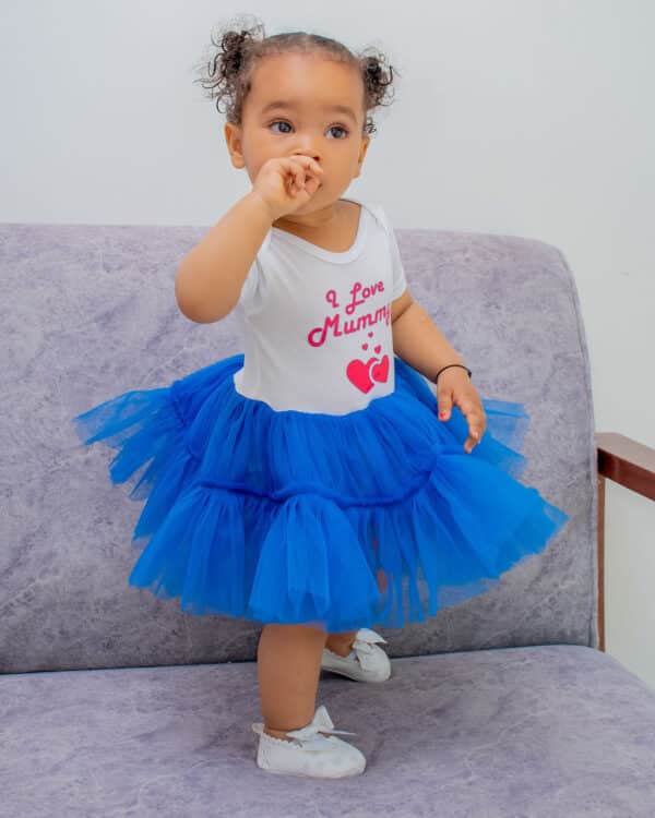 Baby Girls Branded Onesie-Tutu Style Outfit